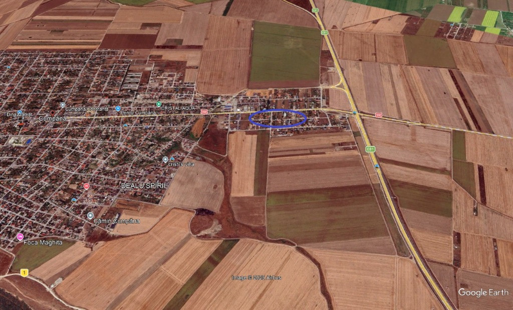 Teren de vanzare Cumpana zona Movila