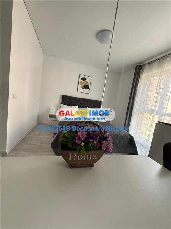 Garsoniera Mobilata Utilata in Militari Residence 380 Euro