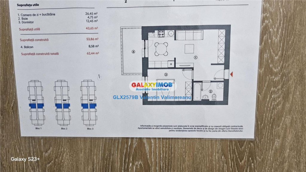 Apartament 2 Camere Tip 2 B Ikea Pallady COD 236