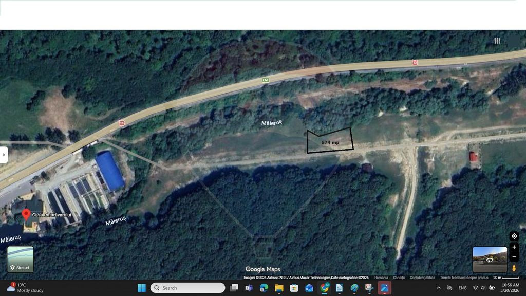 Oportunitate teren 574 mp Măieruș – zonă case vacanță