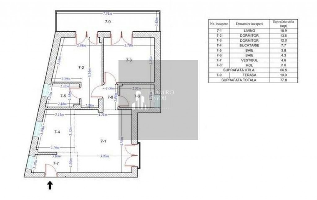 Apartament 3 camere Drumul Gazarului / Sos Giurgiului / B...