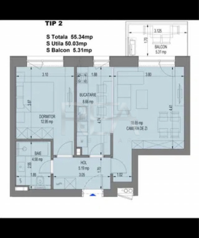 2 Camere Premium Nusco City Faza 2