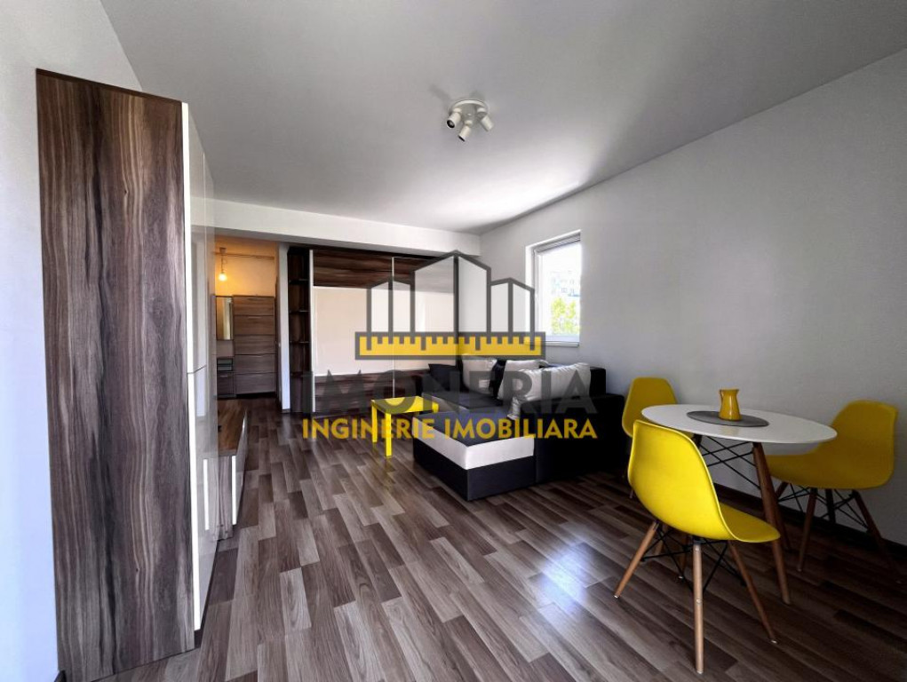 Garsoniera 34 – parcare inclusă – 600 m metrou Apărăt