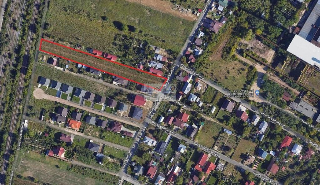 Teren intravilan / 3.712 mp / Str. Militari – Focșani