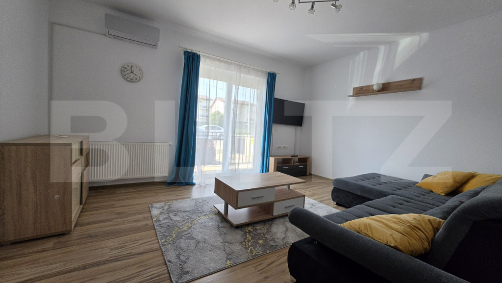 Apartament 2 camere, 54 mp, curte 140 mp, zona Dumbravita