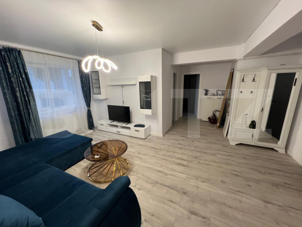 Apartament 2 camere, 56 mp, mobilat si utilat, zona Visani