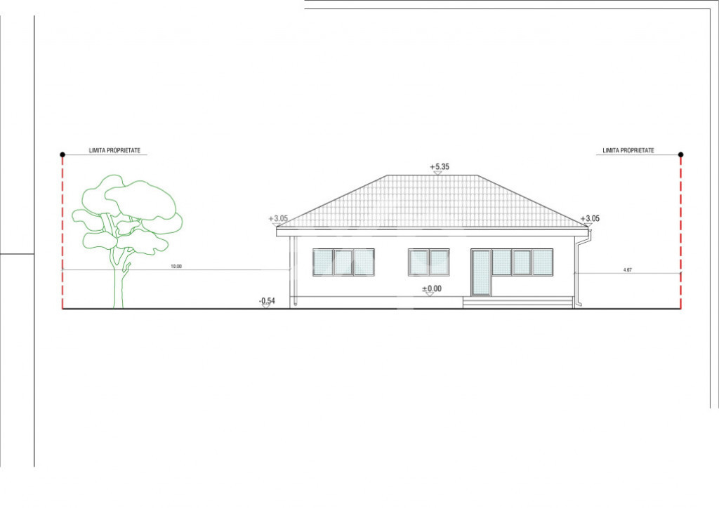 Casă P+pod, 100 mp utili, teren 892 mp – Bod, jud. Braș