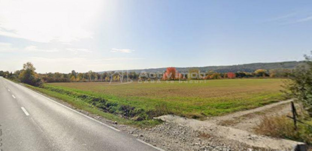 Teren intravilan 13060 mp | Deschidere 64 m la DN72A Voinest