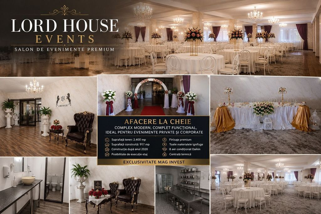 LORD HOUSE EVENTS – SALON DE EVENIMENTE PREMIUM, loc. P...