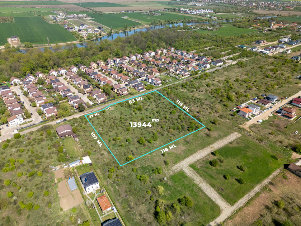 VANZARE Teren intravilan 1120 mp Balotesti / Strada Prima...