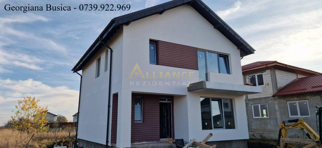 Casa individuala P 1E || 4 camere 3 bai || teren 425mp