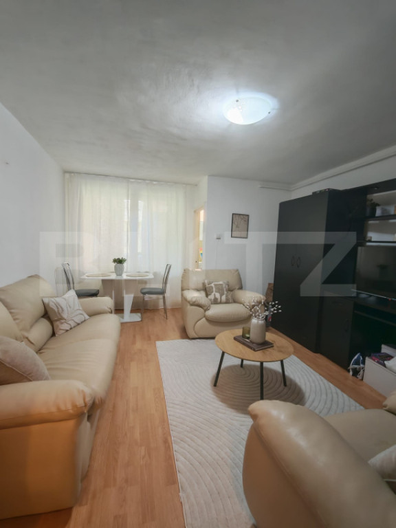 Garsoniera renovata, 32 mp, cu balcon, zona Materna