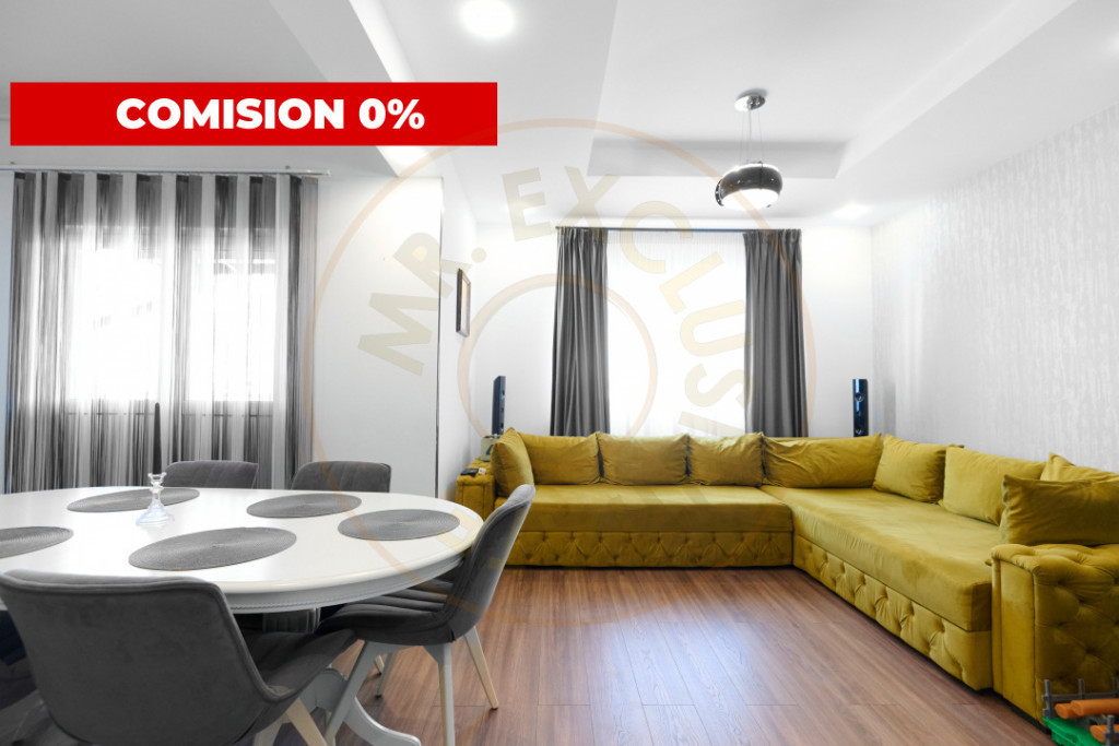 Eremia - Apartament 3 camere + studio | Scara interioara!