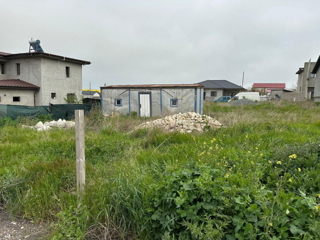 Teren de vânzare în Agigea – 477 mp, deschidere 24,57 ml