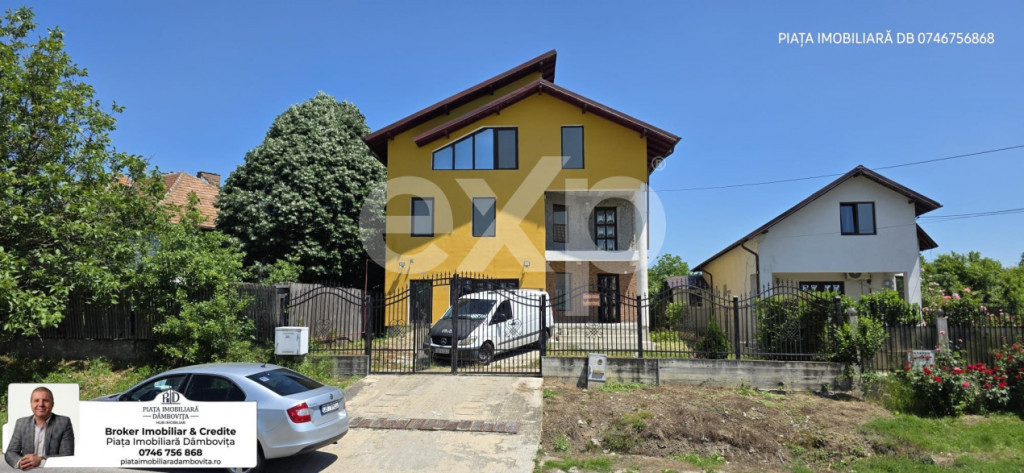 Vilă P+2 cu Spațiu Comercial și Teren 1000 mp – Răzvad