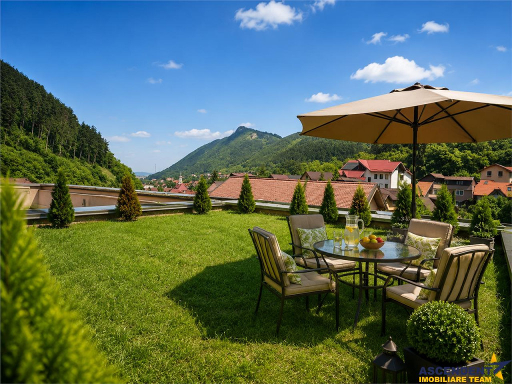 Micul Penthouse, terasa gradina 50 mp, vedere spectaculoas