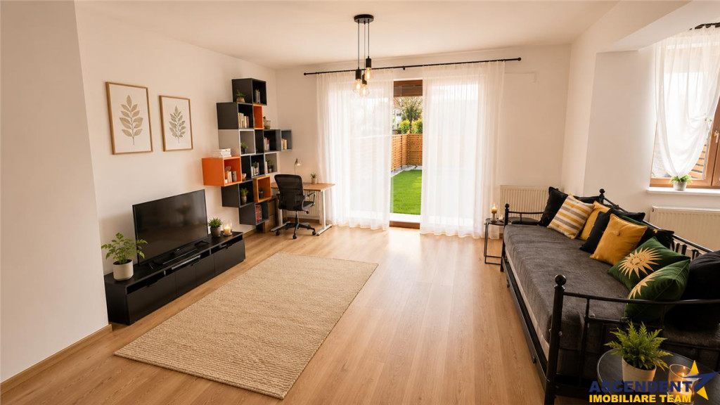 Casa si pentru remote work,terasa,gradina,2 bai,2 locuri par