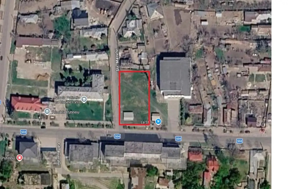 Teren ultracentral 1300 mp, Putineiu, Giurgiu