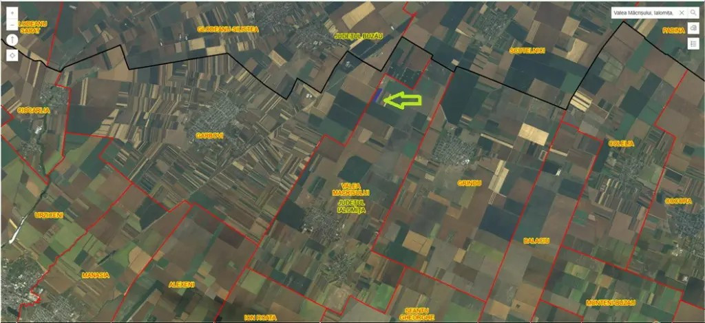 Teren agricol 1 ha de vanzare Valea Macrisului, Ialomita