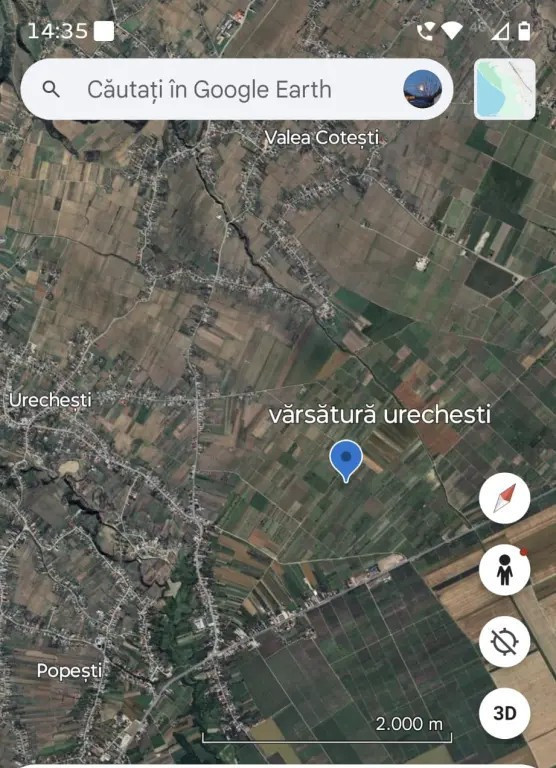 Vand teren extravilan 5400mp
