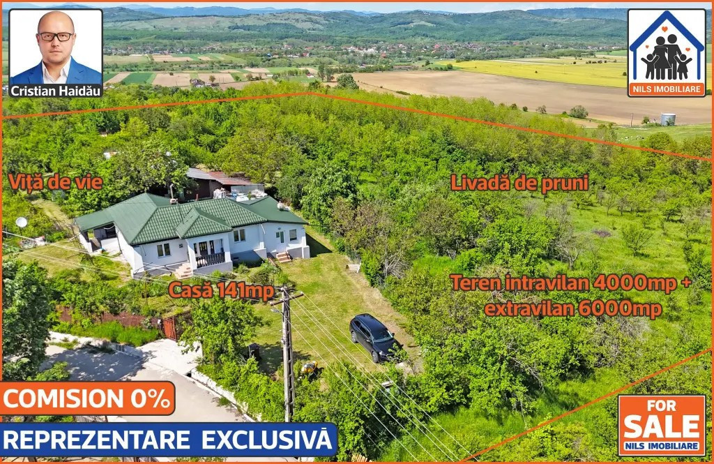 Casa renovata 141mp + Teren 10.000mp | Podenii Vechi - PH