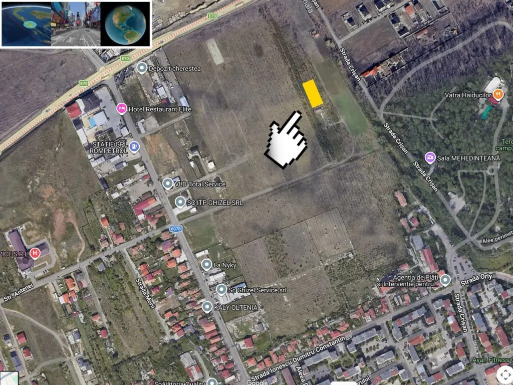 Teren intravilan langa Padurea Crihala 1241mp