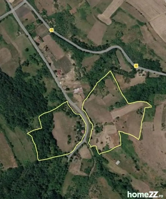 Teren intravilan in zona de dealuri 67000mp