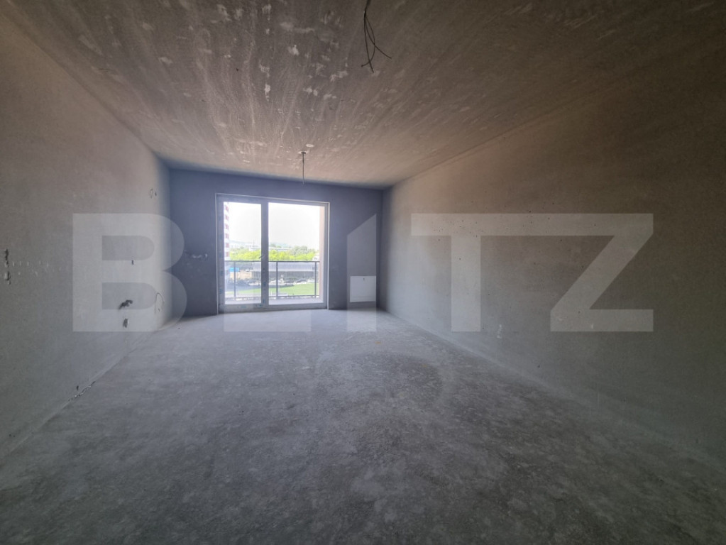 Apartament 2 camere, semifinisat, 46 mp, zona BMW