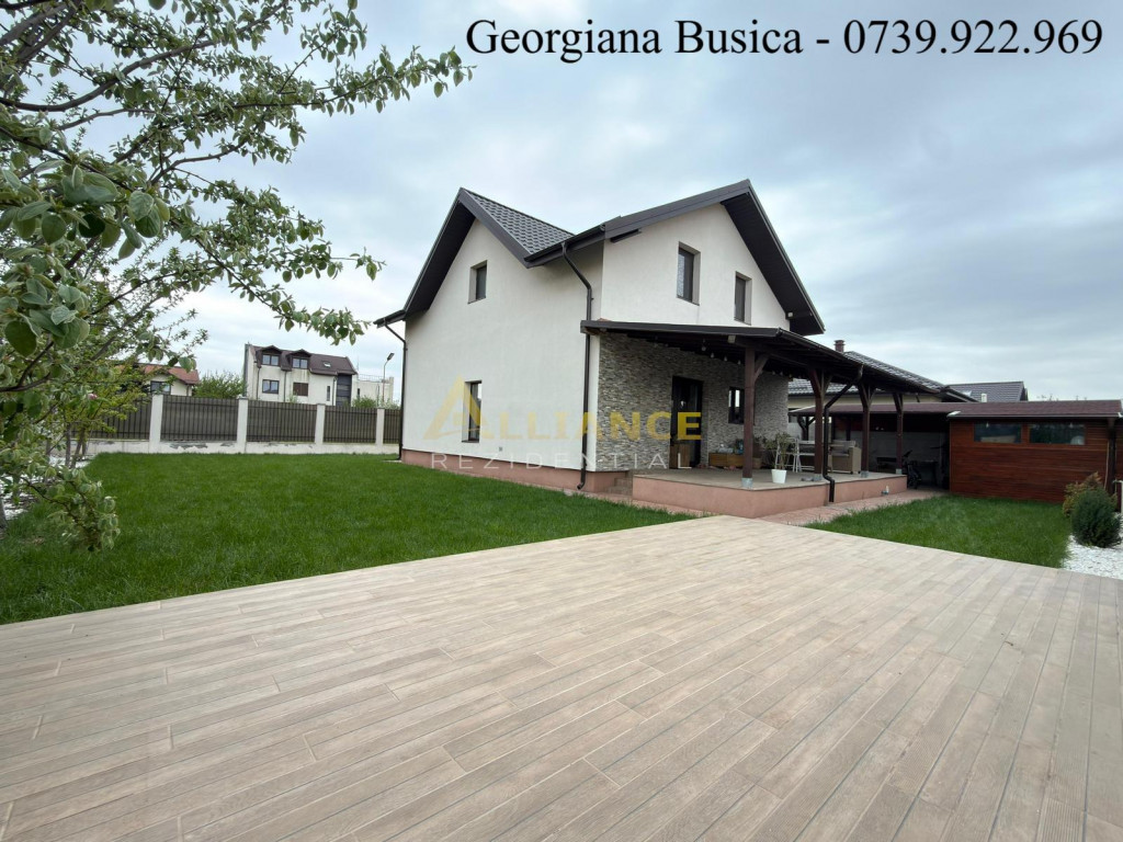 Vila individuala P M || 5 camere 3 bai ||teren 400mp