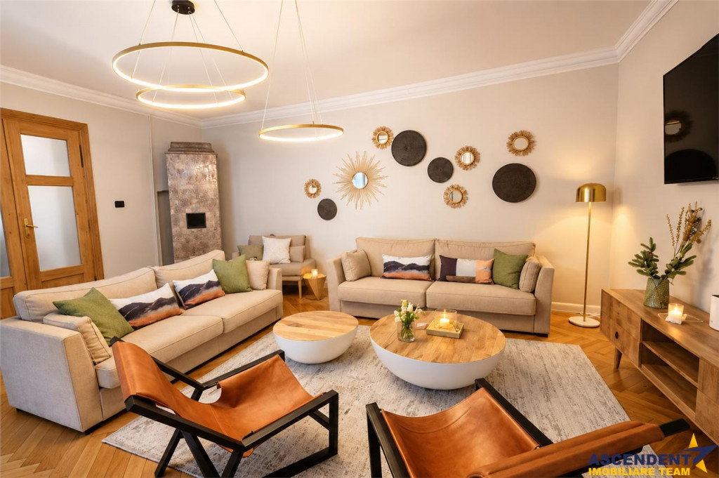 Refugiu urban lux, apartament spectaculos pe aleea pietonala