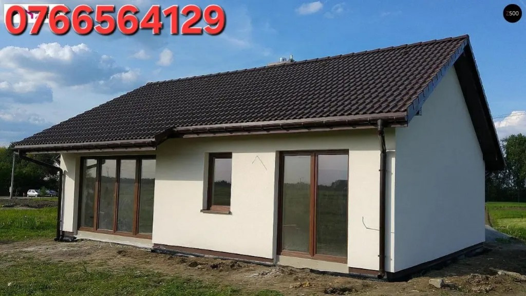 Case modulare pe structură metalică