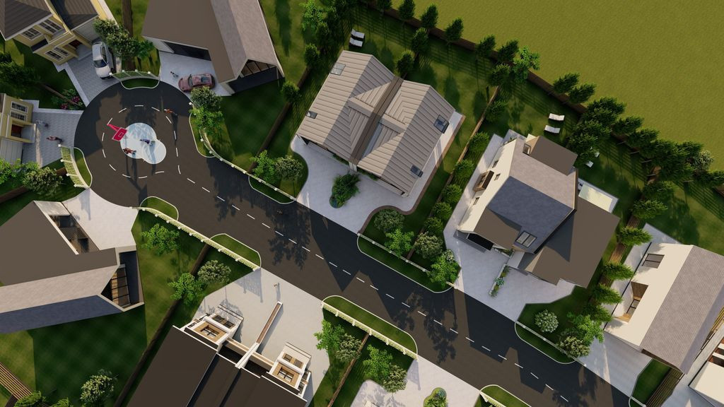 Parcelă ARED - 657 mp, cu infrastructură completă