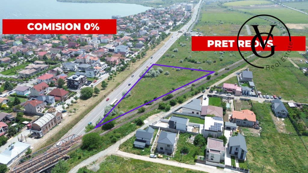 Teren intravilan - construcții - 5224 mp - Ovidiu