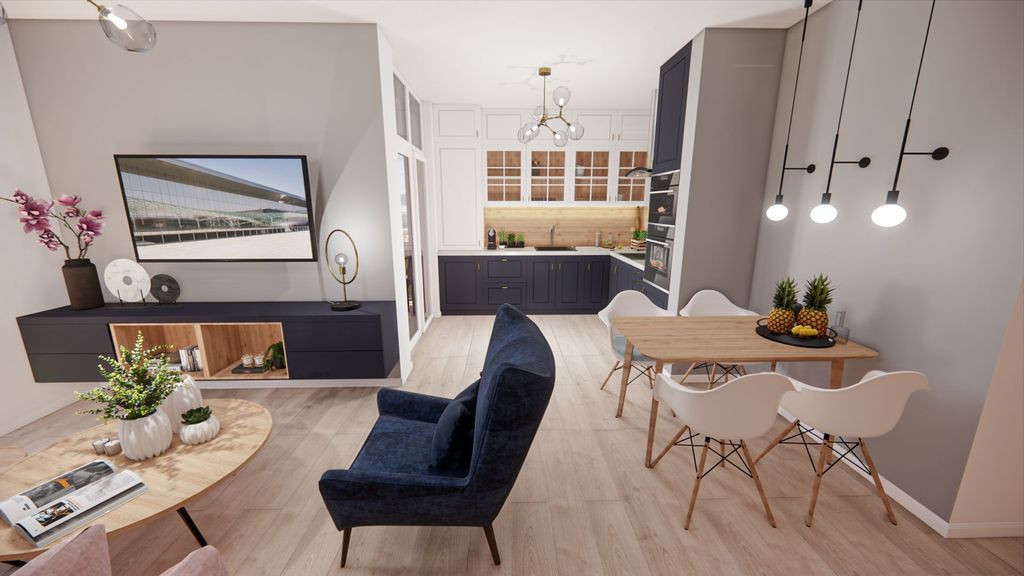 Apartament decomandat în ARED CITY, 2 camere, parcare in...