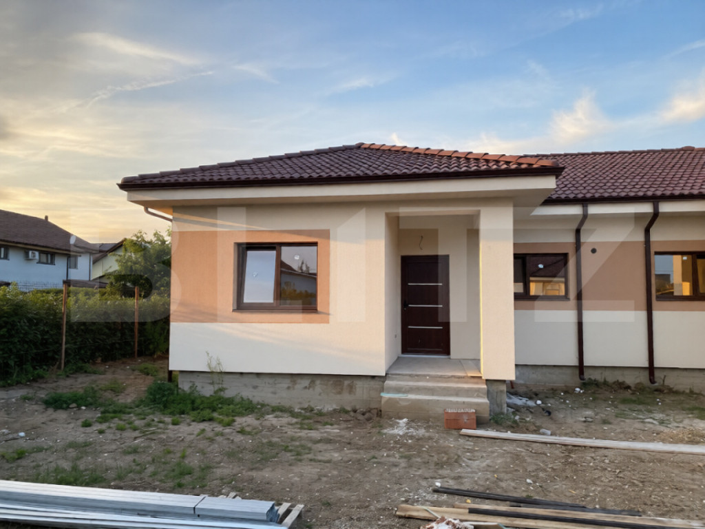 Duplex parter 3 camere 72 mp, terasă 15mp curte 310 mp, Mos