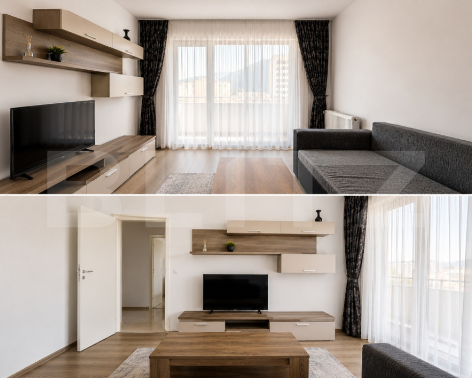Garsoniera moderna spatioasa 42 mp + 7 mp balcon deschis | R