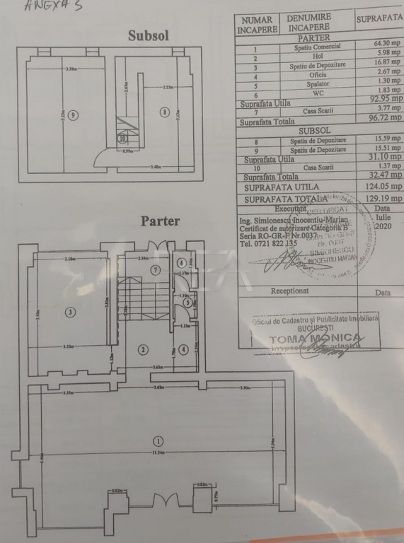 Spațiu comercial de închiriat– Unirii, zona Fântâni