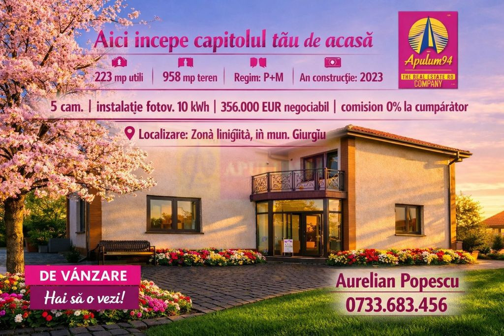 DE VANARE CASA P+M 5 CAM GIURGIU