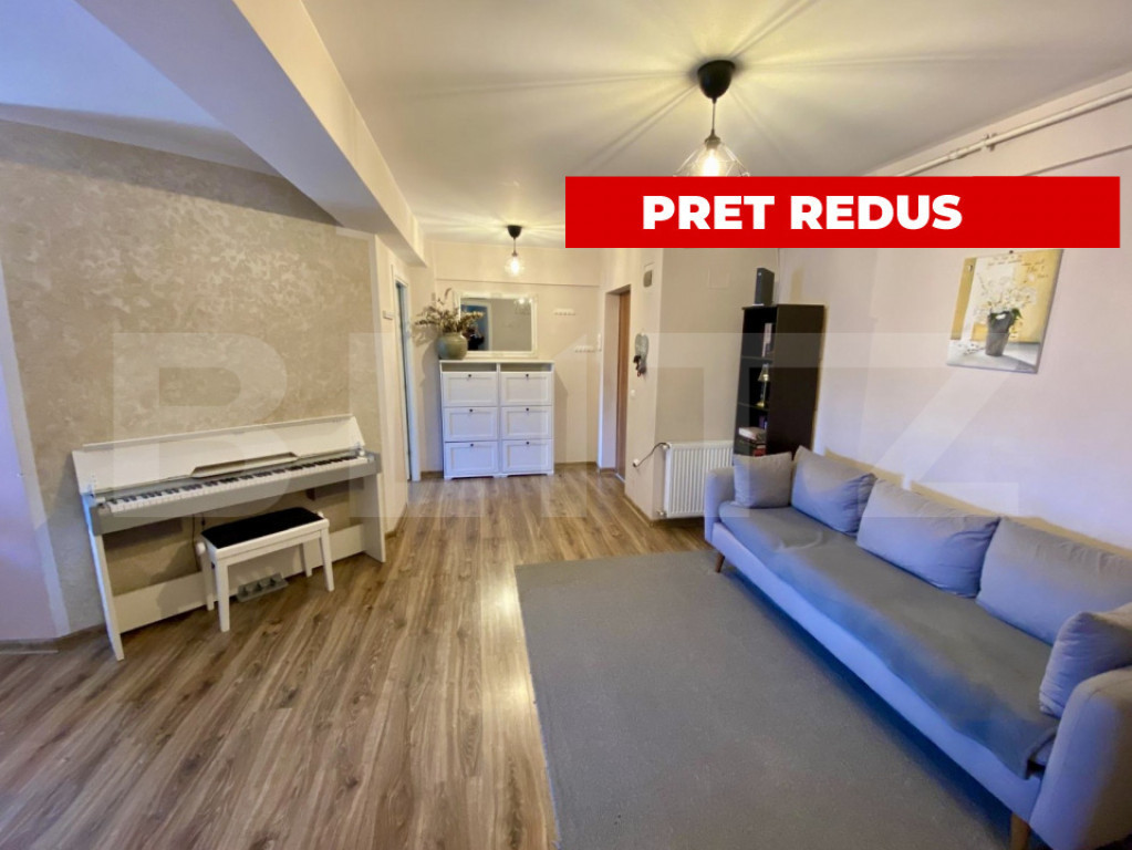 Apartament 3 camere 63,5 mp, balcon 8 mp, garaj, zona Muzeul