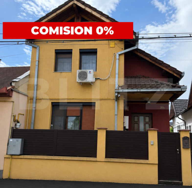 Casă complet renovată, terasă spectaculoasă, zonă lini?