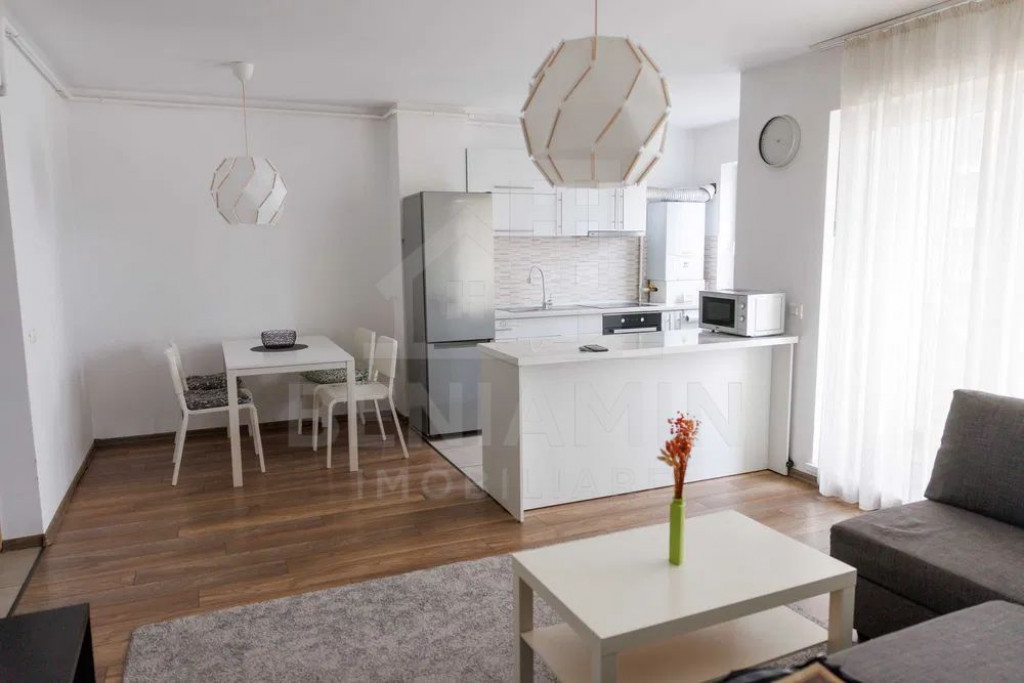 2 camere decomandate-Bloc Nou Parcare-Centrala-Mobilat-Co...