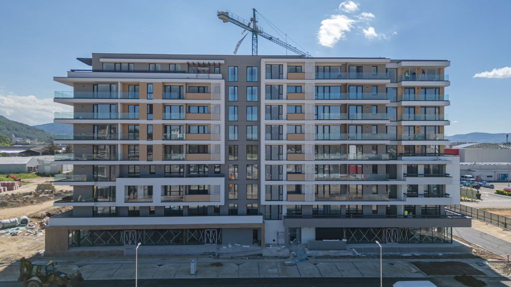 Apartament Studio | 42.52 mp + 11.85 mp Balcon | Sala Pol...