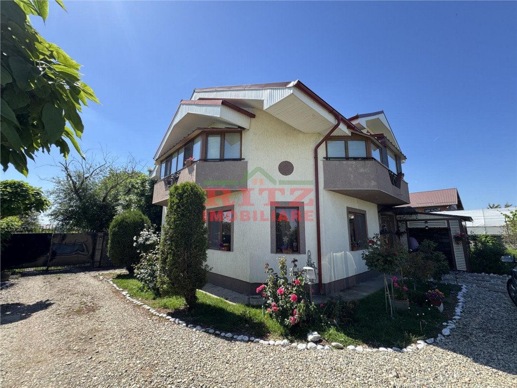 Nou! Casa S=218 mp teren 601 mp, mob. si utilata, zona Agr