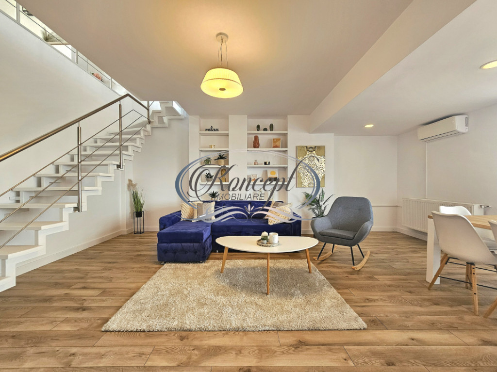 Apartament premium pe 2 niveluri cu parcare subterana, Buna