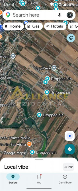 Teren Intravilan 481 mp | Gaz si Curent la Lot | 67 €/m...