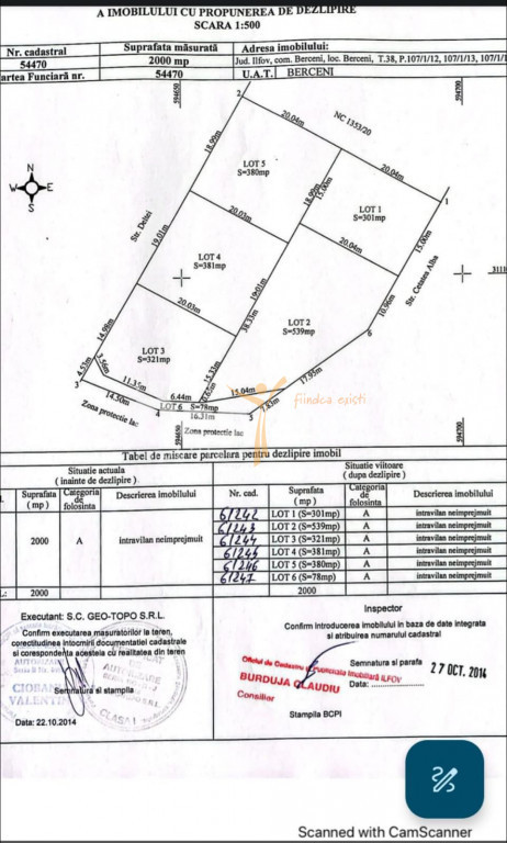 TEREN 2000 MP BERCENI MAMINA | DUBLĂ DESCHIDERE | IDEAL DEZ