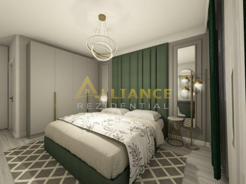 Apartament 3 camere de – 98 mp – etaj 9/10 – mobila...