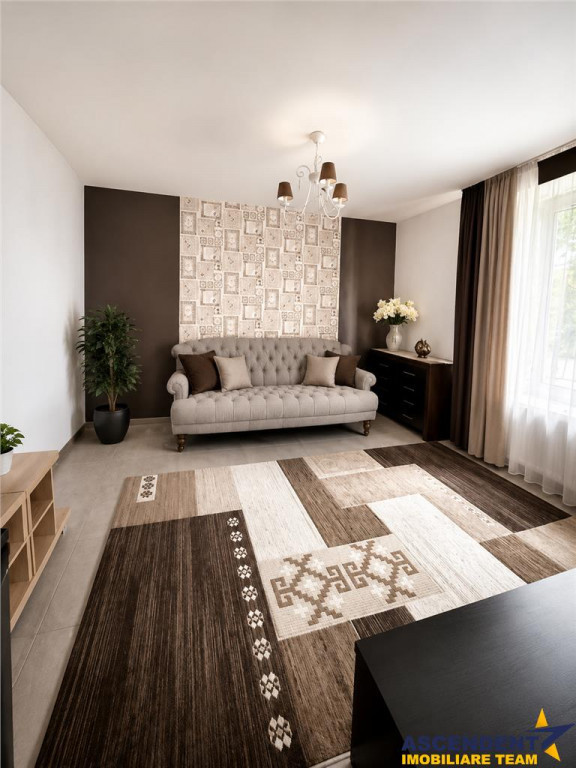 Casa mobilata, 89mp, zona centrala, gradina, loc parcare, ga