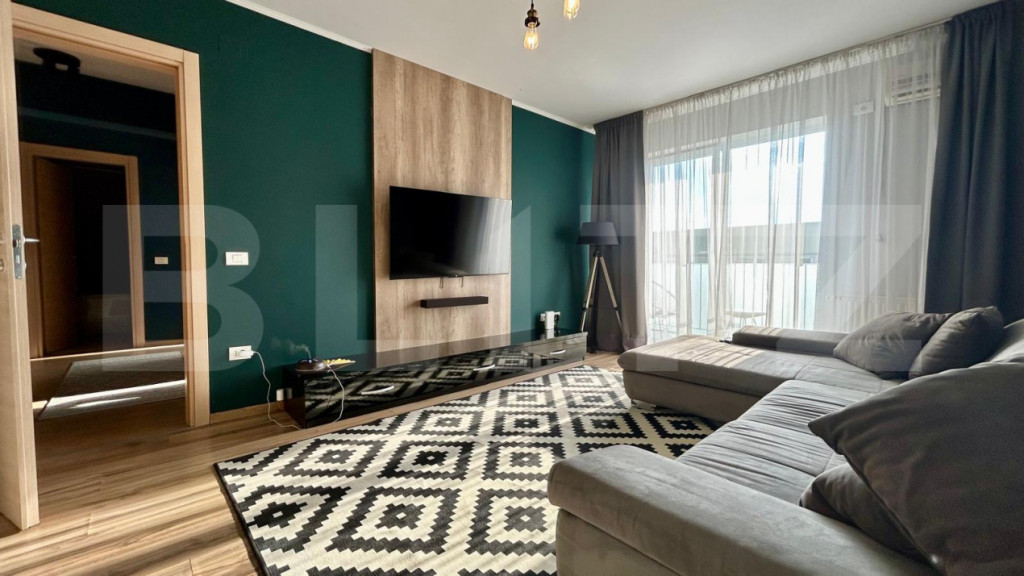Apartament Nufărul cu loc de parcare, 50 mp util