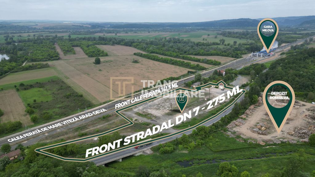 Platformă industrială cu acces strategic la DN7,oportun...